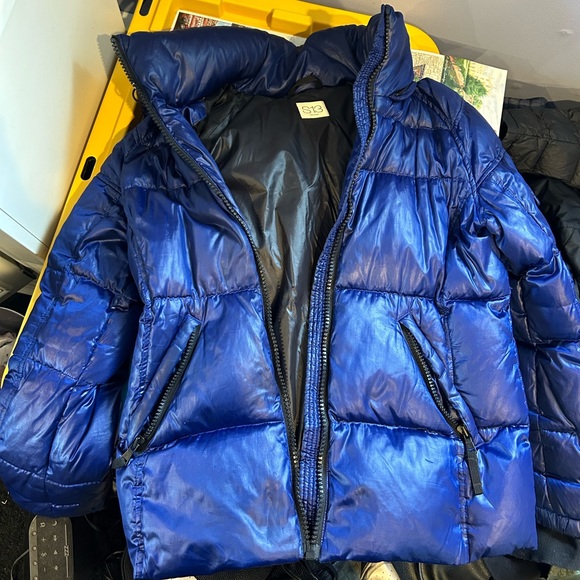 SAM (S13) Blue Puffer Jacket - Picture 1 of 1